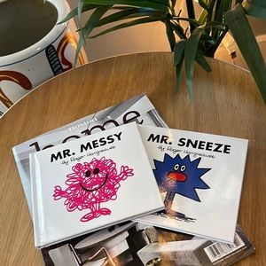 Mr. Messy & Mr. Sneeze Hardcover Books